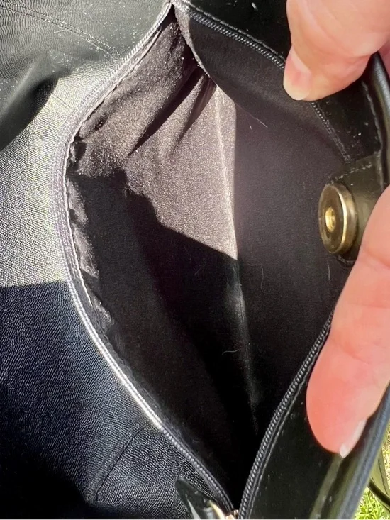 Coach Large City Tote Bag - Black/Walnut - Picture 10 of 12